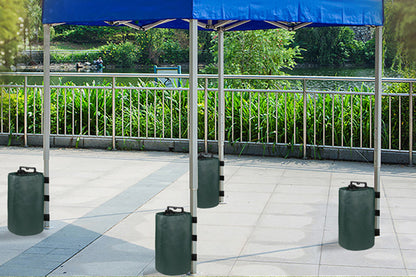 Heavy Duty Portable Canopy Water Weights Bag Windproof for Pop up Canopy, Tent, Gazebo-Green