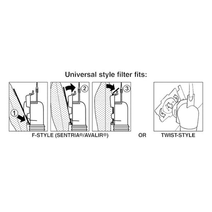 6Pcs Vacuum Cleaner Bags for Kirby Vacuum Cleaner G7E/G10/G5/G6/KY10/MK2