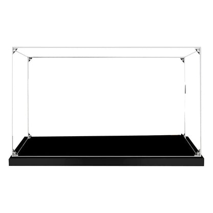 FancyGrab Clear Acrylic Display Case Dustproof Showcase Countertop Box Cube Organizer Stand for Toy Collectibles