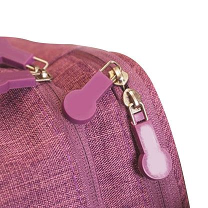 Portable Travel Underwear Bra Storage Bag Water Resistant Toiletry Bag Lingerie Socks Accessories Organizers -Purple