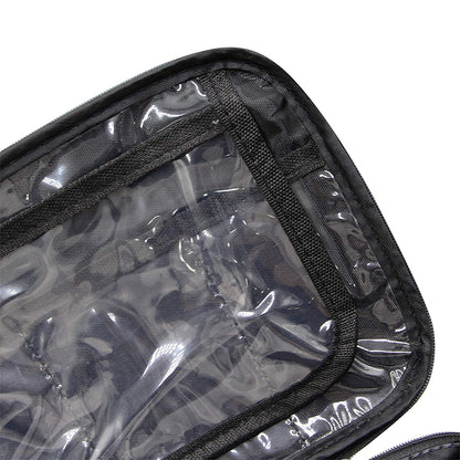 Portable Travel Underwear Bra Storage Bag Water Resistant Toiletry Bag Lingerie Socks Accessories Organizers -Black