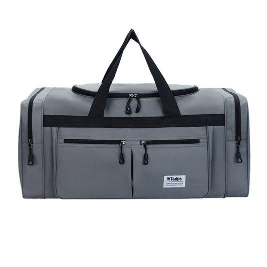 Large Capacity Mens Travel Duffle Bag Luggage Bag Water Resistant Gym Bag Sports Bag Handbags -Grey