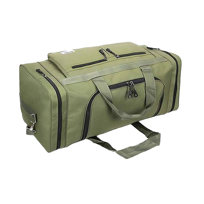 Large Capacity Mens Travel Duffle Bag Luggage Bag Water Resistant Gym Bag Sports Bag Handbags -Green