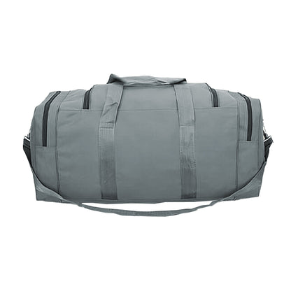 Large Capacity Mens Travel Duffle Bag Luggage Bag Water Resistant Gym Bag Sports Bag Handbags -Grey
