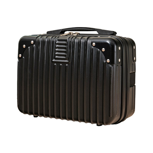 14 Inches Travel Hard Shell Cosmetic Case Suitcase Black