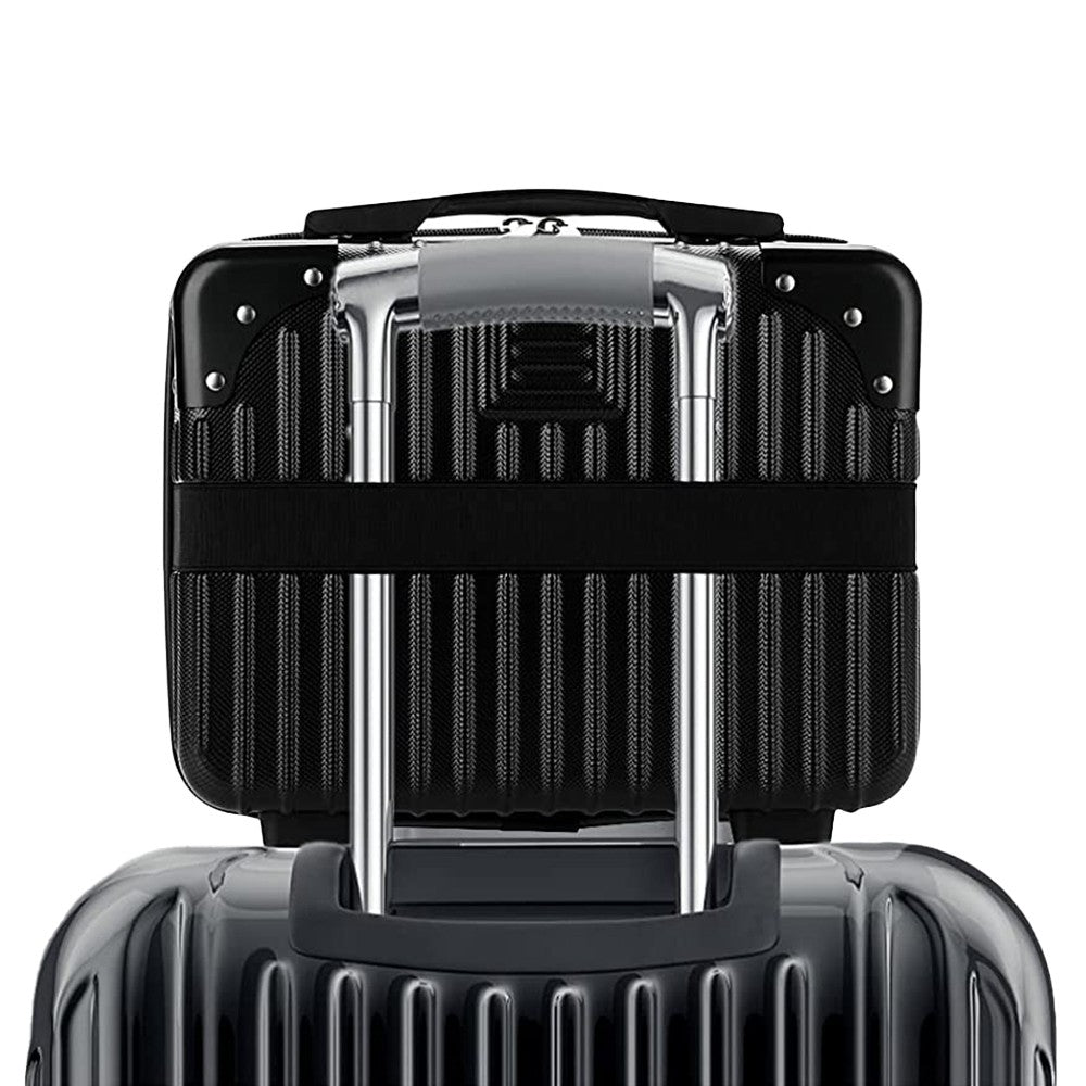 14 Inches Travel Hard Shell Cosmetic Case Suitcase Black