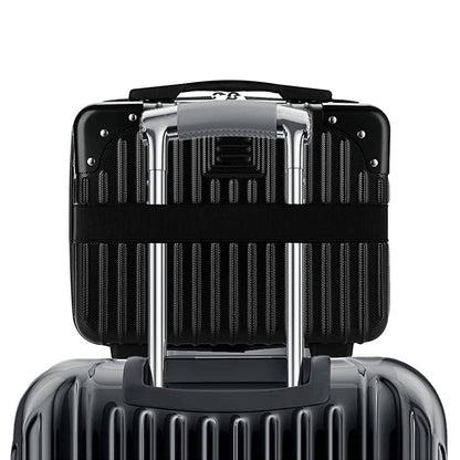 14 Inches Travel Hard Shell Cosmetic Case Suitcase Black