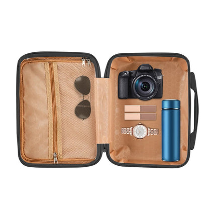 14 Inches Travel Hard Shell Cosmetic Case Suitcase Black