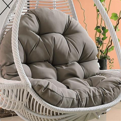Hanging Egg Chair Cushion Replacement Washable Swing Chair Seat Cushion -Dark Grey