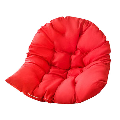 Hanging Egg Chair Cushion Replacement Washable Swing Chair Seat Cushion -Red