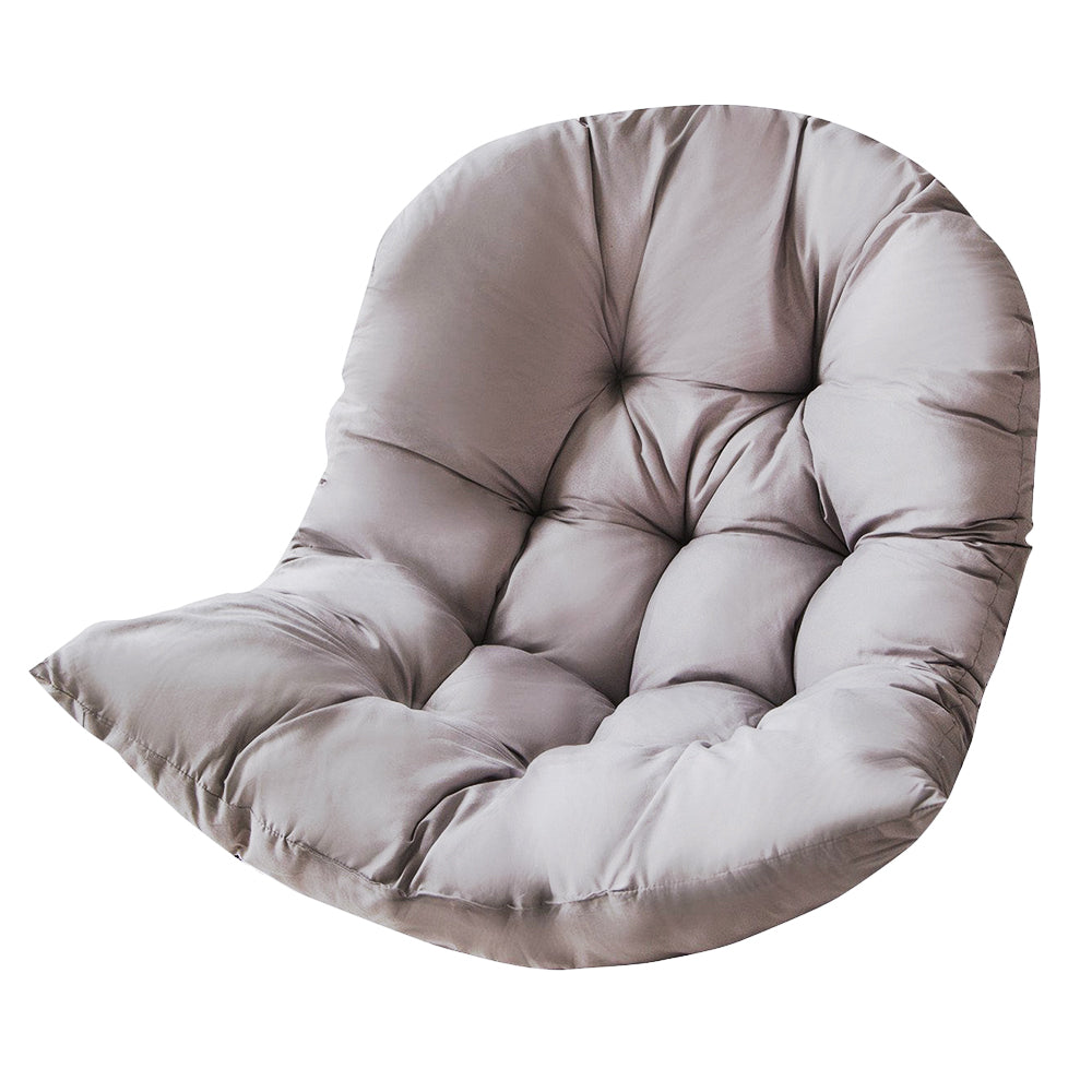 Hanging Egg Chair Cushion Replacement Washable Swing Chair Seat Cushion -Light Grey