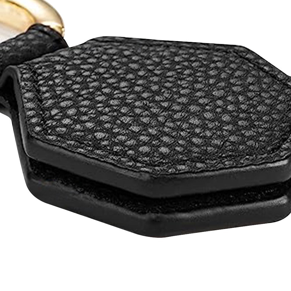 2 X Magnetic Hat Clip for Travel PU Leather Hands Free Sunhat Clip on Bag Luggage Backpack Bag Accessory