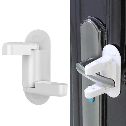 2pcs Door Lever Lock Safety Child Baby Proof Doors Adhesive Lever Handle Safety Lock