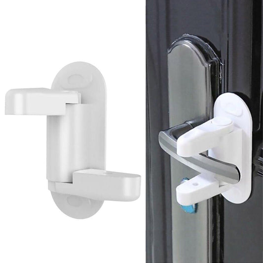 2pcs Door Lever Lock Safety Child Baby Proof Doors Adhesive Lever Handle Safety Lock