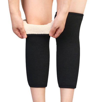 Pair of Brace Support Leg Sleeves Thermal Leg Warmers