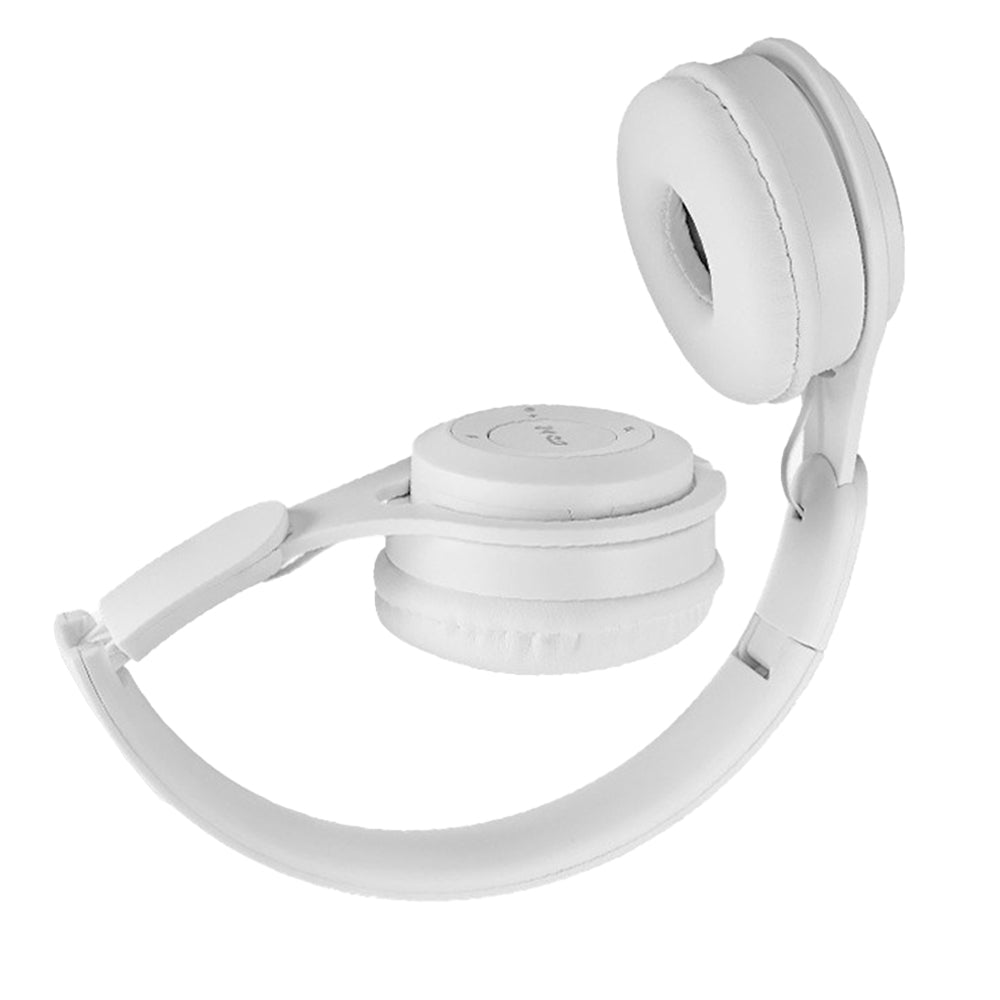 Wireless Headphones Wireless Earbuds 2pcs Y08 Wireless Headphones With Microphone Foldable Headset Bluetooth-compatible Headphone -Pink and White