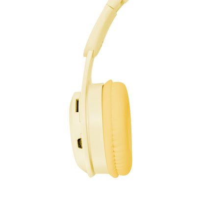 Wireless Headphones Wireless Earbuds 2pcs Y08 Wireless Headphones With Microphone Foldable Headset Bluetooth-compatible Headphone -Green and Yellow