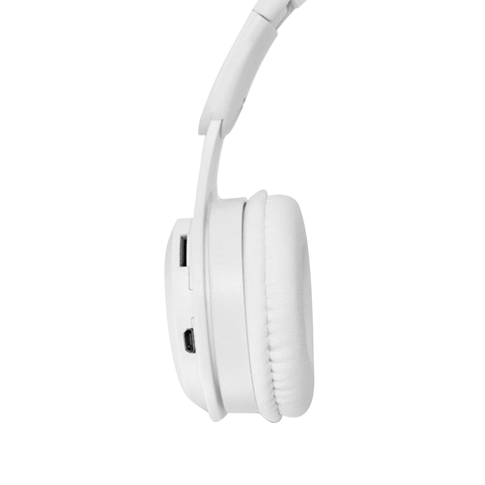 Wireless Headphones Wireless Earbuds 2pcs Y08 Wireless Headphones With Microphone Foldable Headset Bluetooth-compatible Headphone -Pink and White