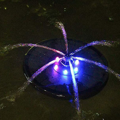 Floating Solar Fountain Water Pump for Pool Garden Pond