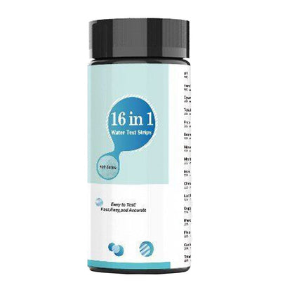 16-in-1 100-Count Pool Water Test Strips Kit Drinking Water Chemical Testing SPA Water PH Tester Paper