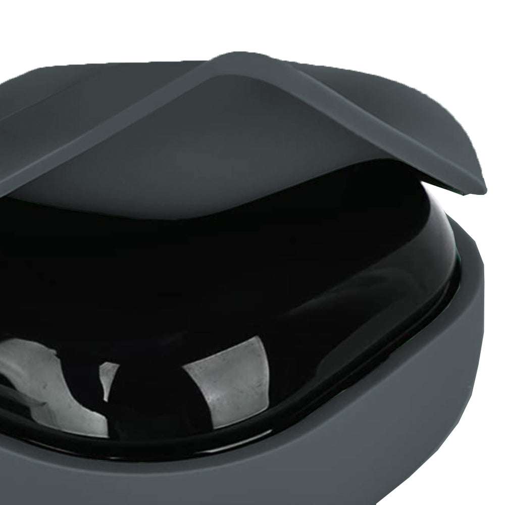 Silicone Earbuds Case Silicone Protective Case Wireless Earphone Cover for Samsung Galaxy Buds2/ Buds Live/Buds Pro with Carabiner -Grey