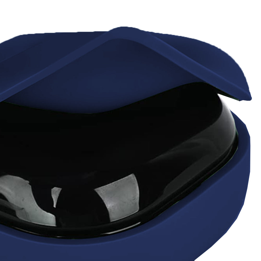 Silicone Earbuds Case Silicone Protective Case Wireless Earphone Cover for Samsung Galaxy Buds2/ Buds Live/Buds Pro with Carabiner -Blue