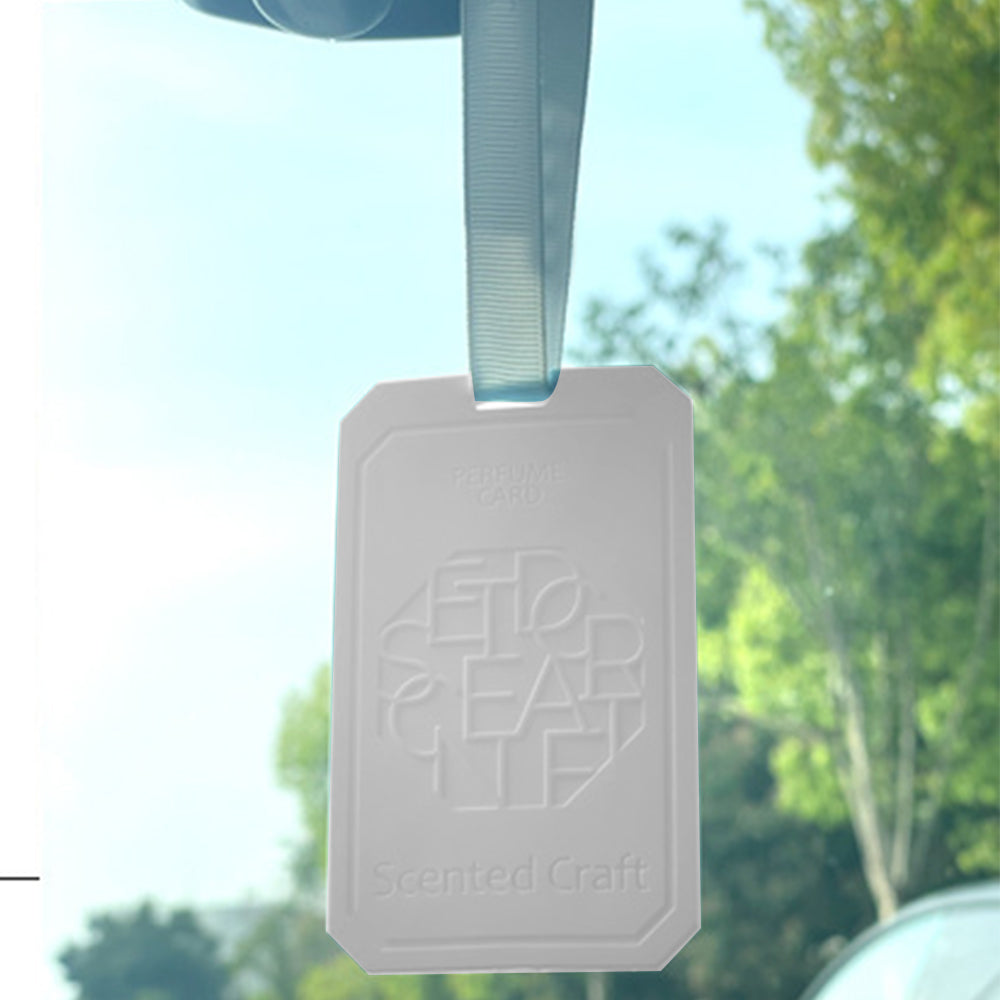 4Pcs Hanging EVA Wardrobe Aromatherapy Tablets Car Air Freshener Incense Tablets with Lanyard ?????