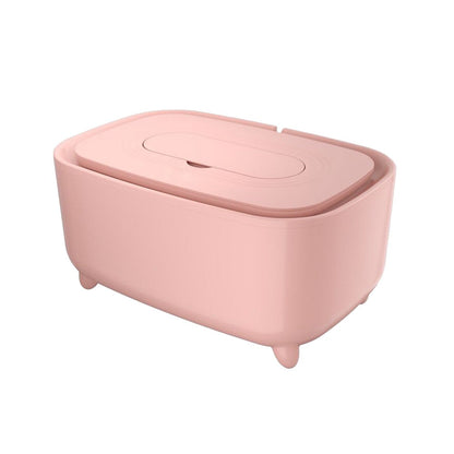 USB Baby Wet Wipes Warmer Machine Facial Face Mask Warmer Pink