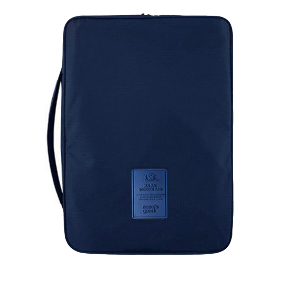 Shirt Bag Garment Bag Blouses Bag Wrinkle-free for Carry-on Luggage Accessory with Folding Board -Navy