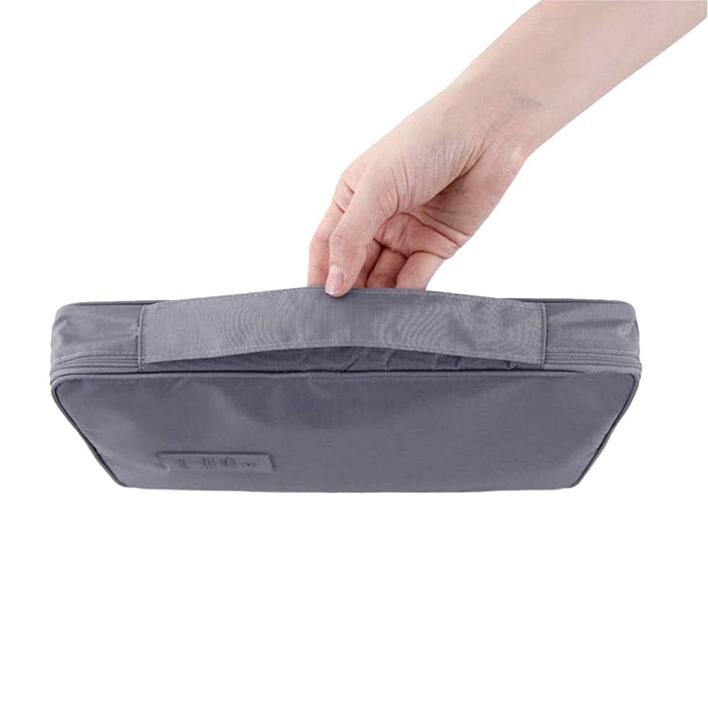 Shirt Bag Garment Bag Blouses Bag Wrinkle-free for Carry-on Luggage Accessory with Folding Board -Grey