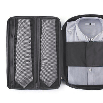 Shirt Bag Garment Bag Blouses Bag Wrinkle-free for Carry-on Luggage Accessory with Folding Board -Grey