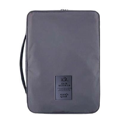 Shirt Bag Garment Bag Blouses Bag Wrinkle-free for Carry-on Luggage Accessory with Folding Board -Grey