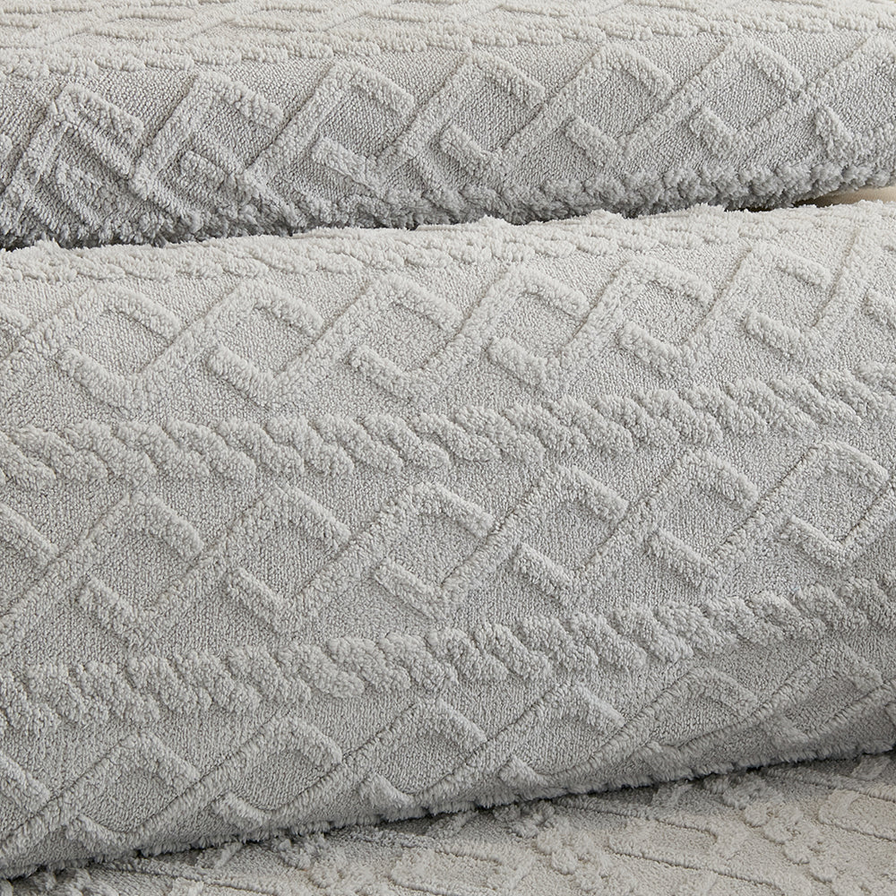Couch Cushion Covers Stretch Sofa Seat Cover Furniture Protector Replacement Chair Cushion Slipcovers-Gray