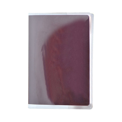 8Pcs Passport Cover Transparent Protector Travel Clear Holder Organizer Wallet
