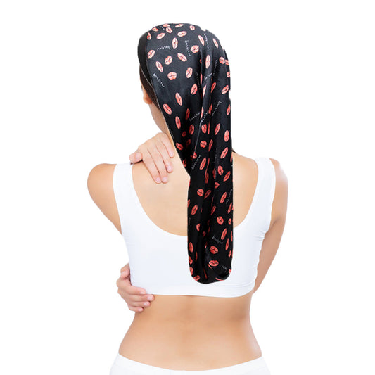 Satin Women's Sleep Hair Hat Care Sleeping Bonnet Night Cap Style 2