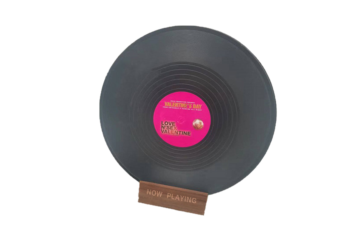 Vinyl Record Holder Display Stand Wall Mount Display Wooden Single CD Stand Records Display Shelf