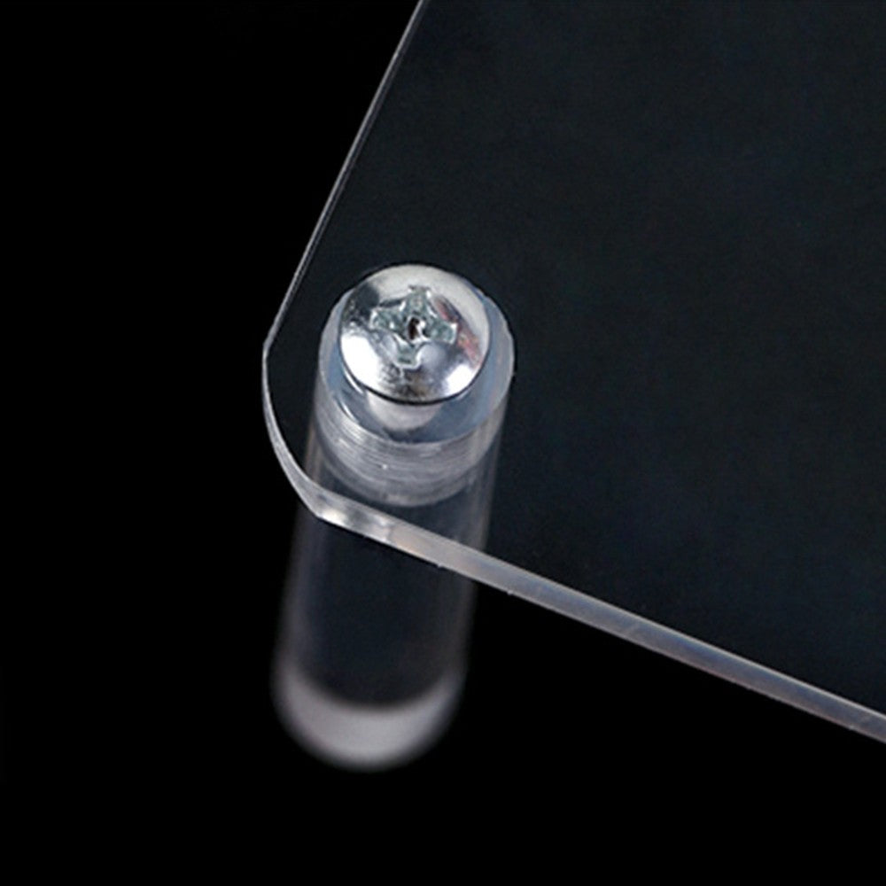 3-Tier Acrylic Display Stands for Figures Toys Clear Cosmetic Jewelry Display Holder