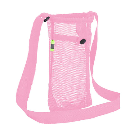 Water Bottle Sleeve Water Bottle Holder Water Bottle Carrier Bottle Bag for Sports Hiking Camping Walking Travel Pink