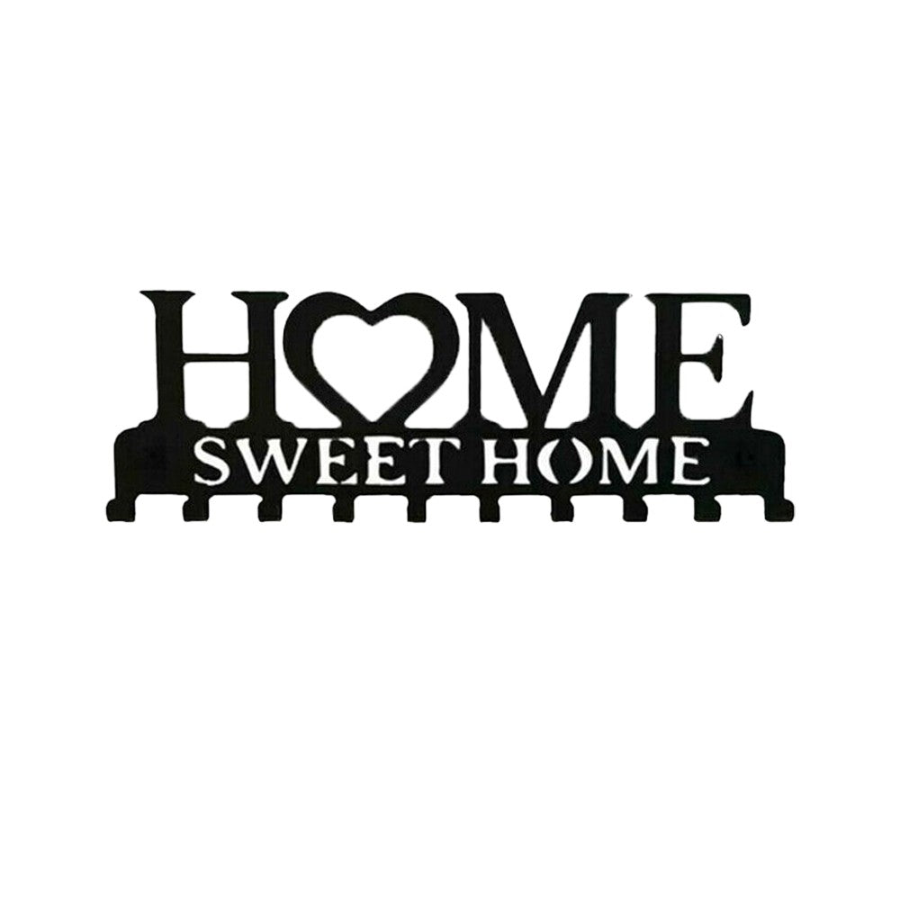 Home Key Holder Hooks Wall Mounted Keychain Hanger Storage Rack