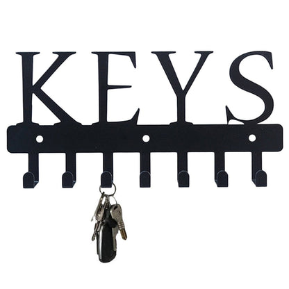 Keys Holder Rack Wall Mounted Keychain Hanger Storage Hooks