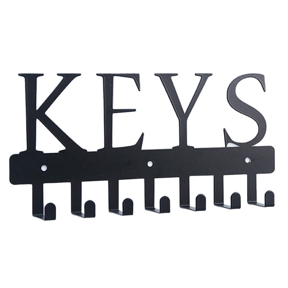 Keys Holder Rack Wall Mounted Keychain Hanger Storage Hooks