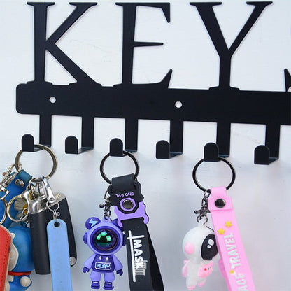 Keys Holder Rack Wall Mounted Keychain Hanger Storage Hooks