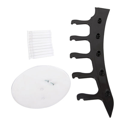 2 X Sunglasses Display Stand Eyeglasses Storage Holder Show Rack for 5 Glasses