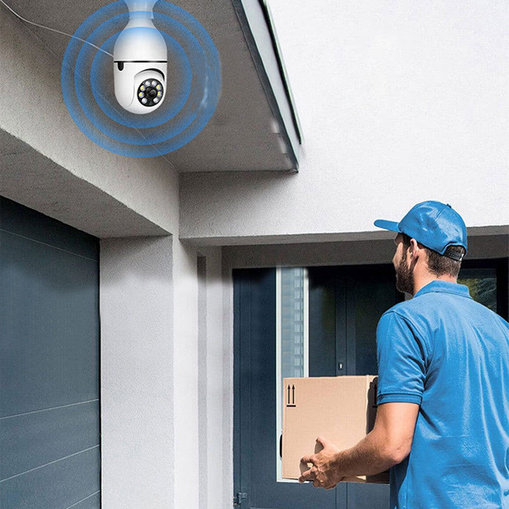HD WiFi IP Security Lamp Camera Bulb Light Camera