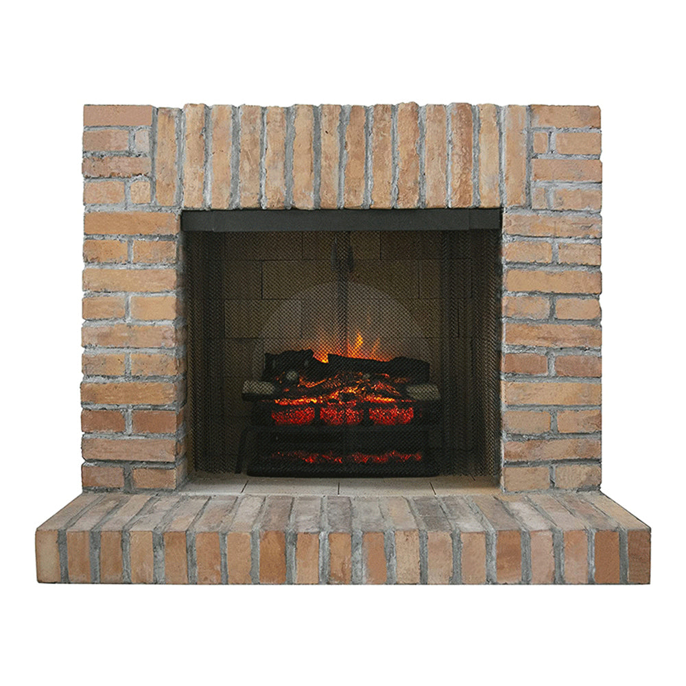 2Pcs Fireplace Screen Hearth Screen