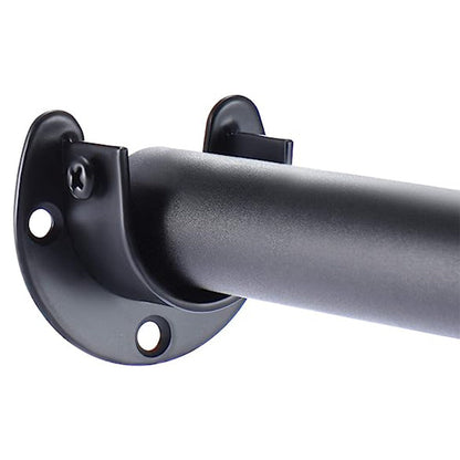 2Pcs 25mm Stainless Steel Brackets for Closet Rod Curtain Rod Holder