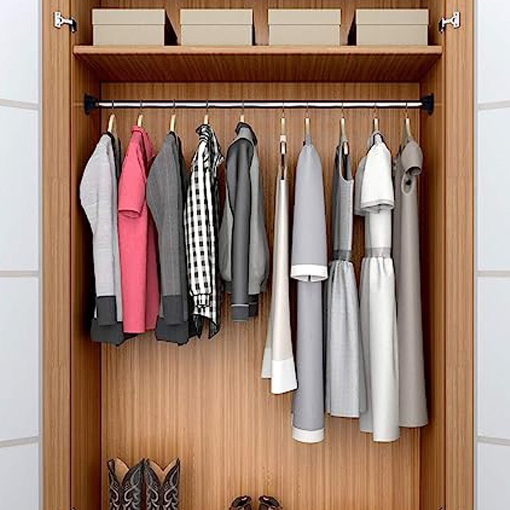 2Pcs 25mm Stainless Steel Brackets for Closet Rod Curtain Rod Holder