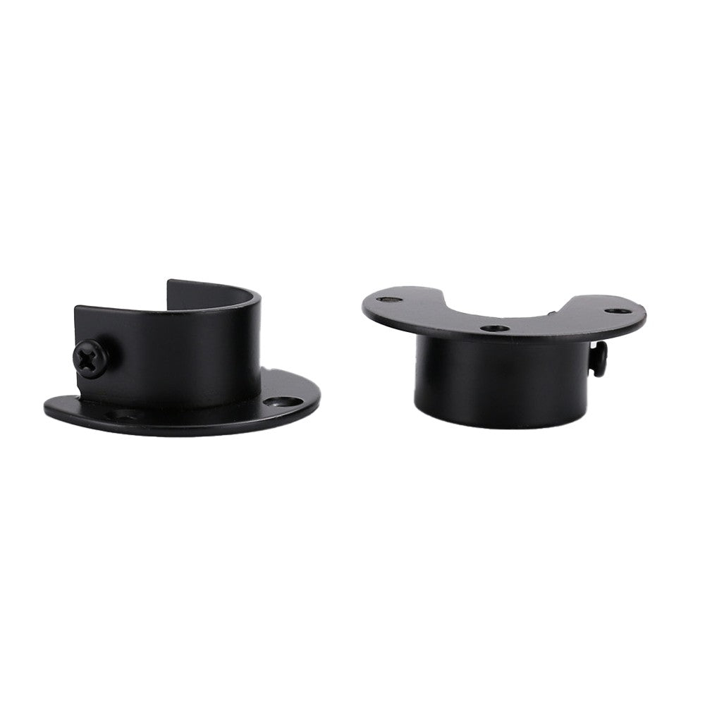 2Pcs 32mm Stainless Steel Brackets for Closet Rod Curtain Rod Holders