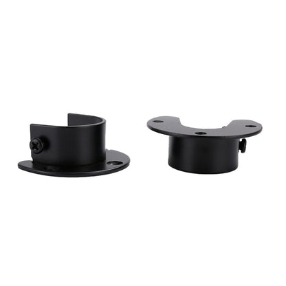 2Pcs 32mm Stainless Steel Brackets for Closet Rod Curtain Rod Holders