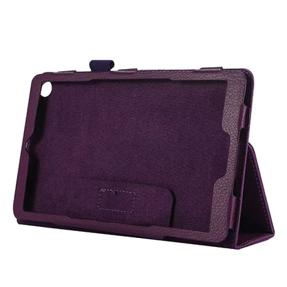 Tablet Protective Case Tablet Stand Cover For Samsung Galaxy Tab A8 Purple